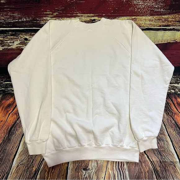 Vintage Atlanta Motor Speedway Crewneck Sweatshirt White Made in USA - Picture 3 of 7